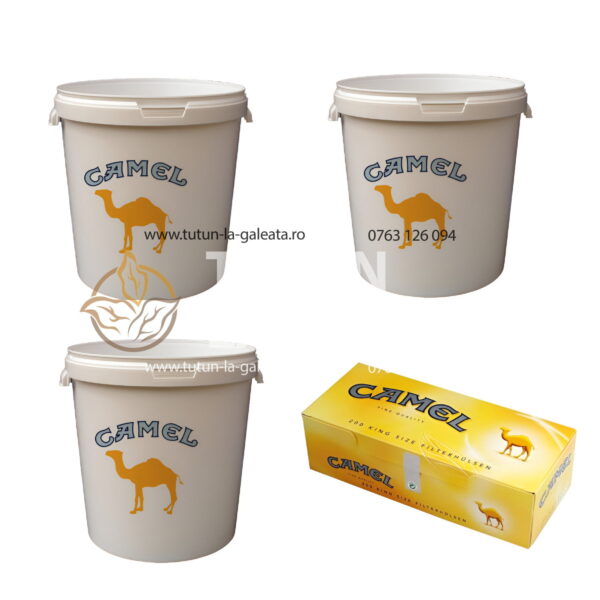 3 x Tutun Camel Galeata 1kg + Tuburi Camel 200 bucati